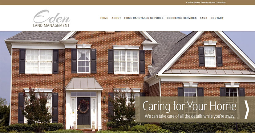 Eden Blog Website Design