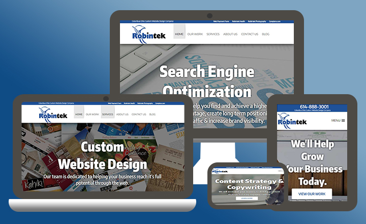 Responsive Mobile Website Design Example