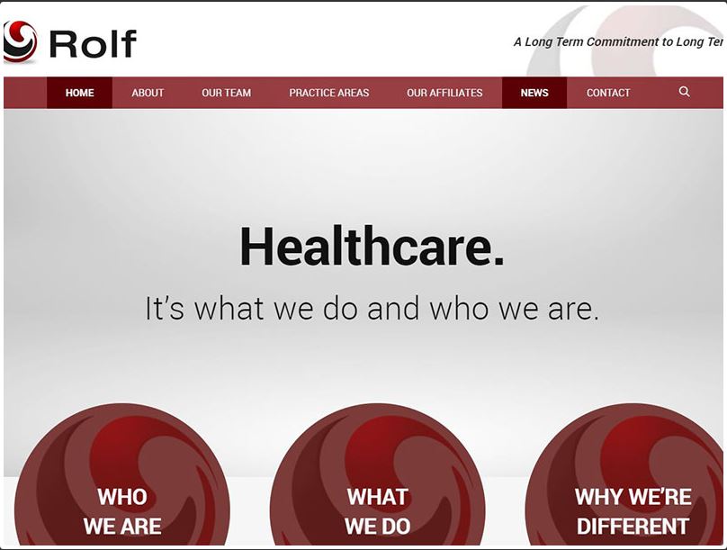 Rolf website design and launch