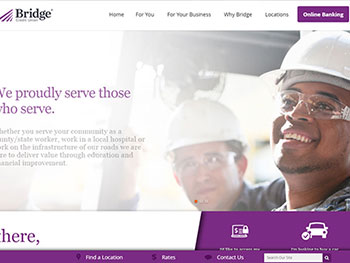 Bridge Credit Union Robintek Design