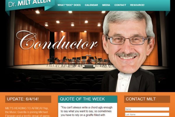 Dr. Milton Allen - Conductor, Clinician and Speaker Website