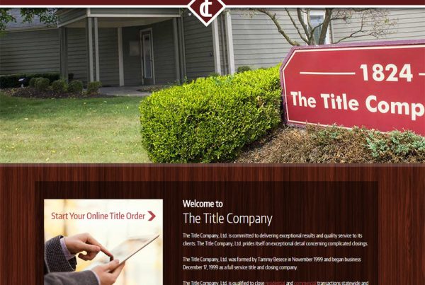 The Title Company - Title and Closing Website