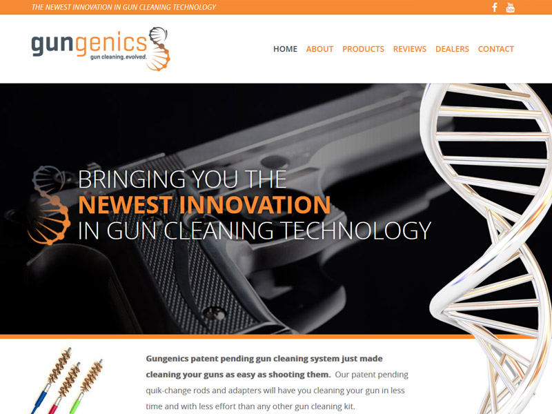 Gungenics - Gun Technology Website