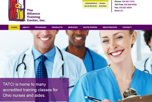 The Alliance Training Center - Nurse Training Website