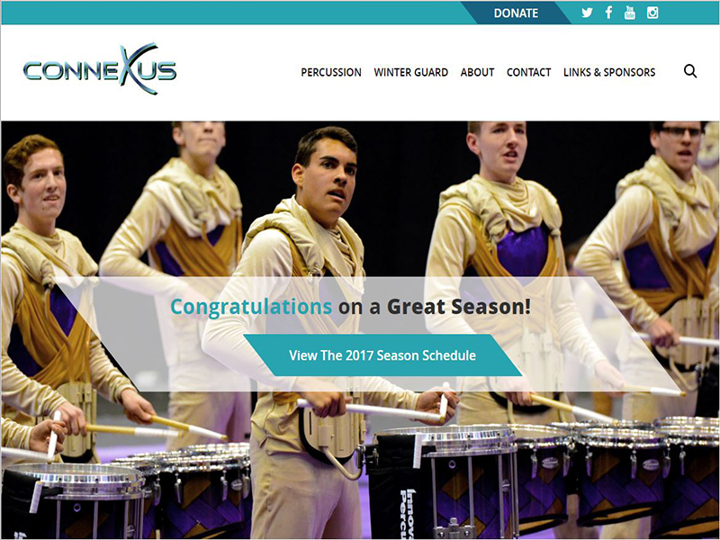 Connexus - Music and Charity Site