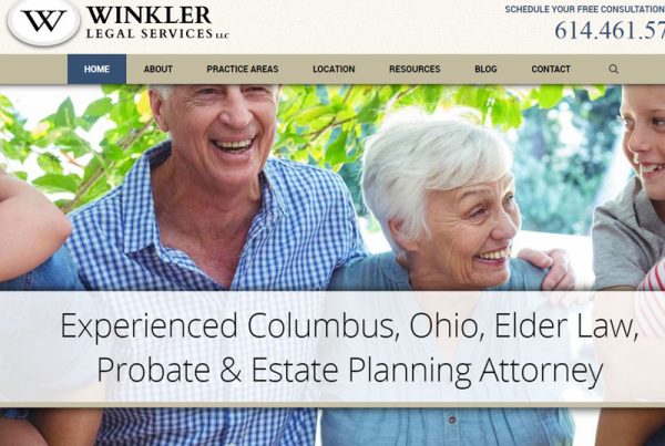 Winkler Legal Services Lawyer Website