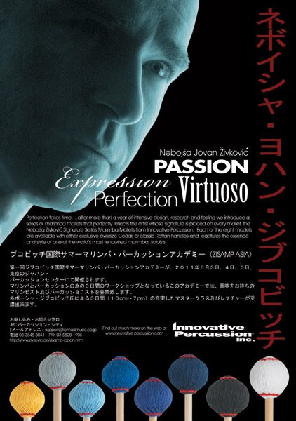 Innovative Percussion Magazine Ad Japan