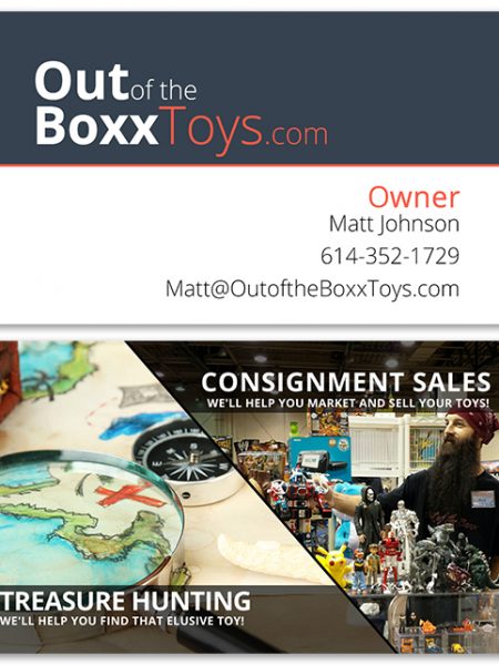 Out of the Boxx Business Card Design