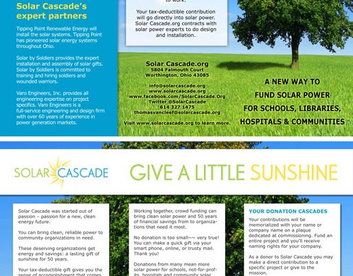 Solar Cascade Brochure