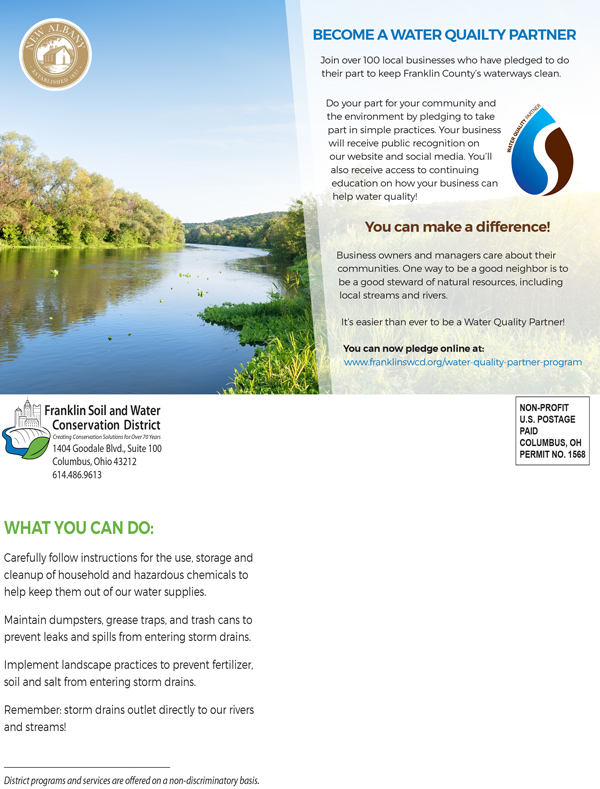 Franklin Soil and Water Postcard Design Robintek Columbus site