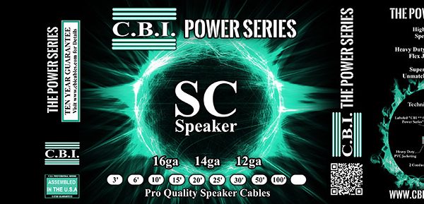 cbi sc speaker cable packaging design