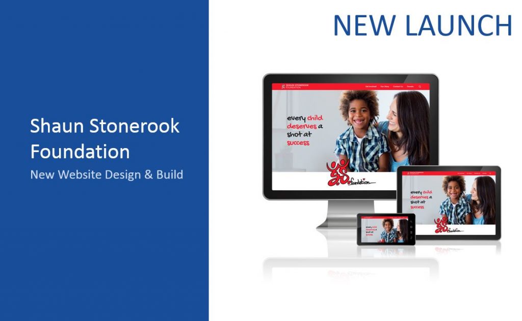 Shaun Stonerook Foundation website design