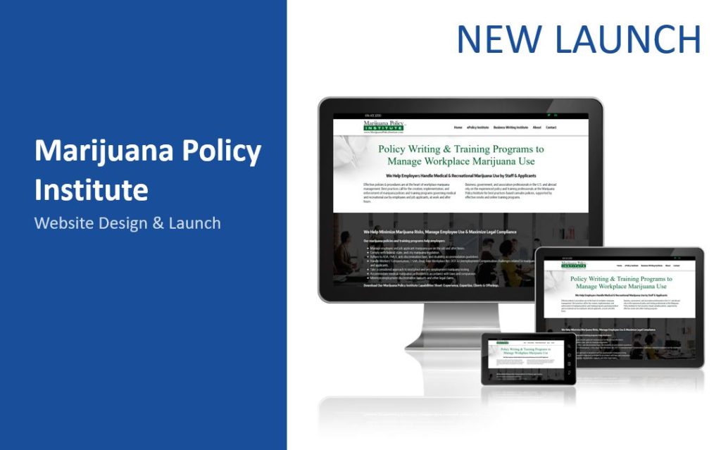Policy writing and training programs WordPress website