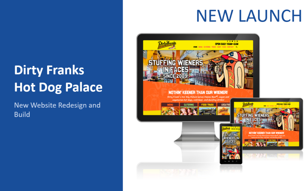 Dirty Franks wordpress redesign