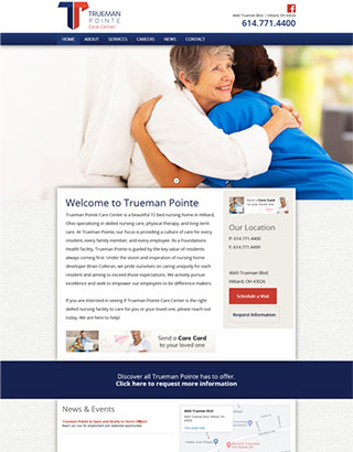 Foundations Long Term Care Website Design