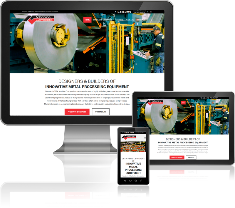 Machine Concepts Website