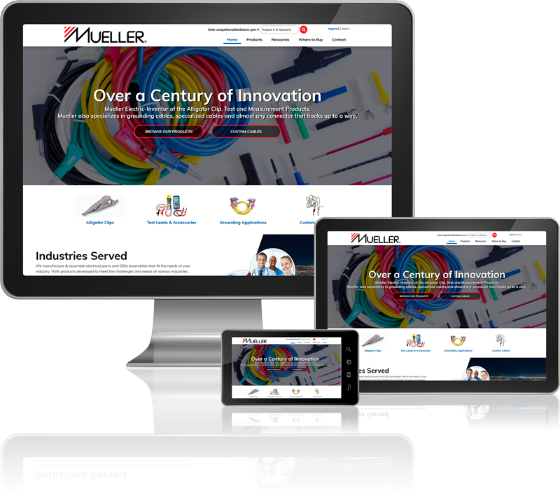 Mueller Electric Website