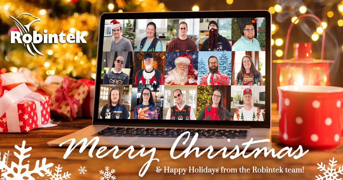 Merry Christmas Happy Holidays from Robintek 2020