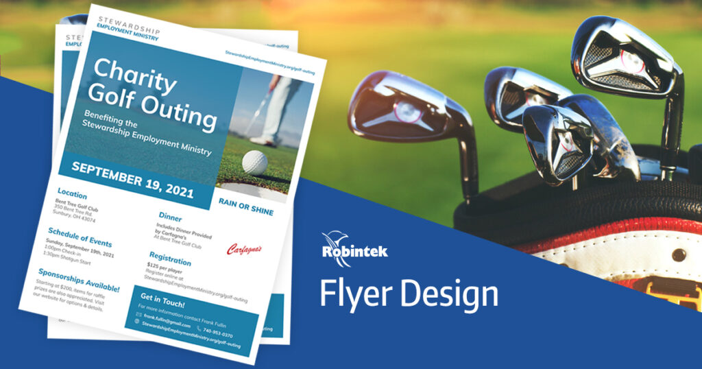 Golf Outing flyer design for SEM by Robintek