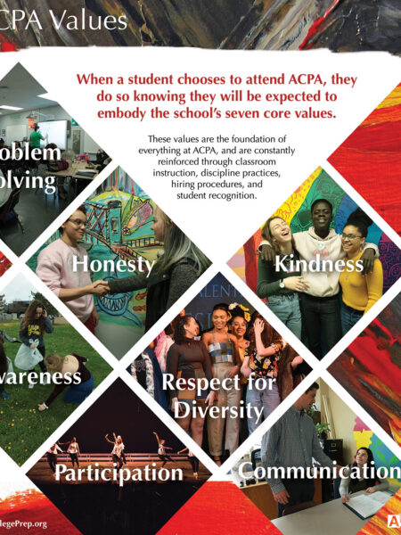 ACPA Values flyer design