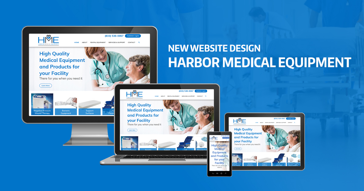 site Design Harbor Medical Equipment