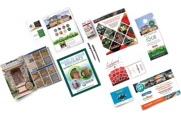 Columbus Print Design Marketing Materials