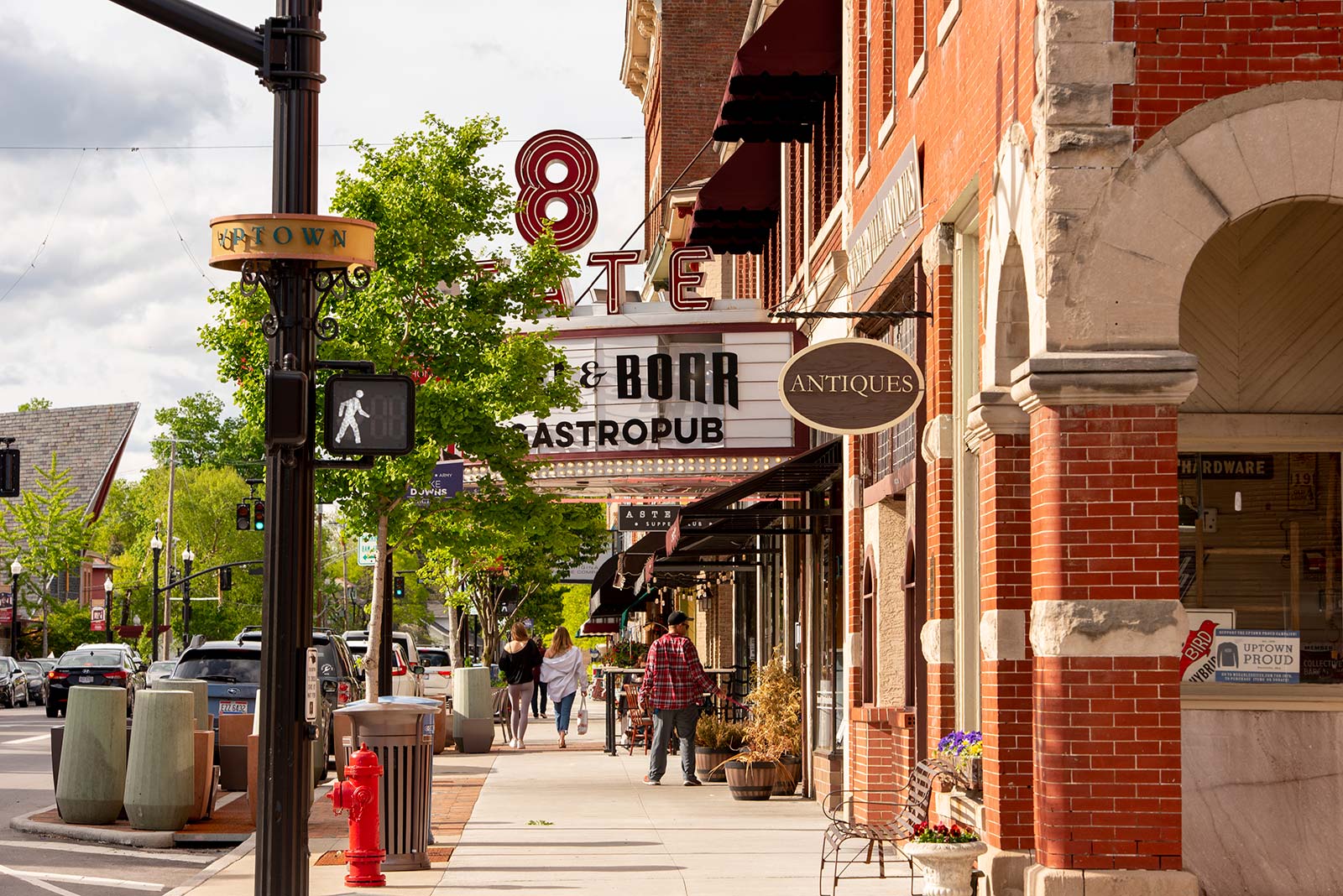 Westerville Ohio Pub Antiques Graphic Design