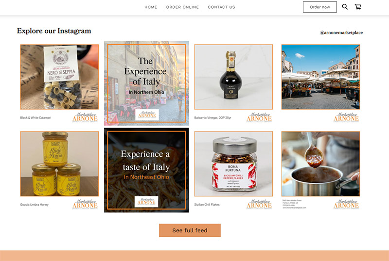 Arnone Social Media Content Creation