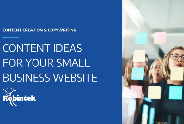 Content Ideas for your Small Business Website