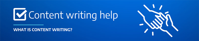 Help with Content Writing