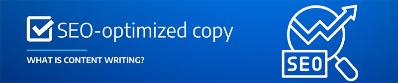 SEO-optimized copy and content writing