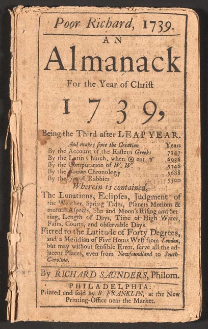 Poor Richard's Almanack Content Marketing
