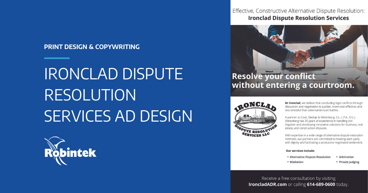 Ironclad Print Ad Design