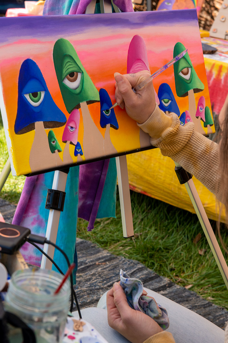 Local Art at Pop Up Picker's Club Market
