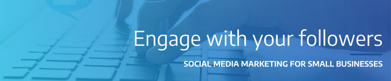 Engage audience on social media