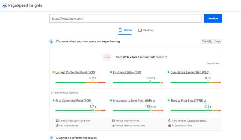 Page Speed Checker