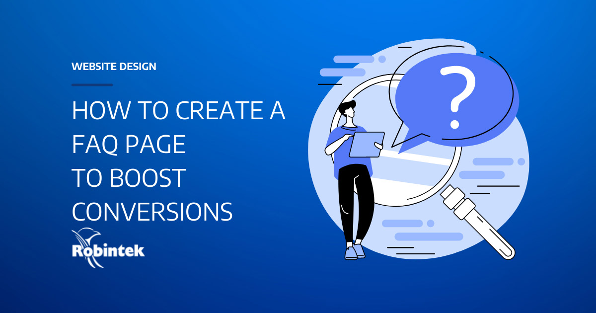 How to Create a FAQ Page - Robintek Columbus Ohio Web Design