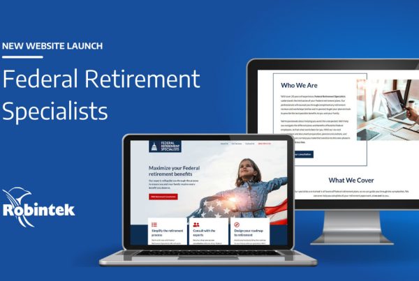 Federal Retirement Specialists New Website Design by Robintek - Columbus Ohio Website Design