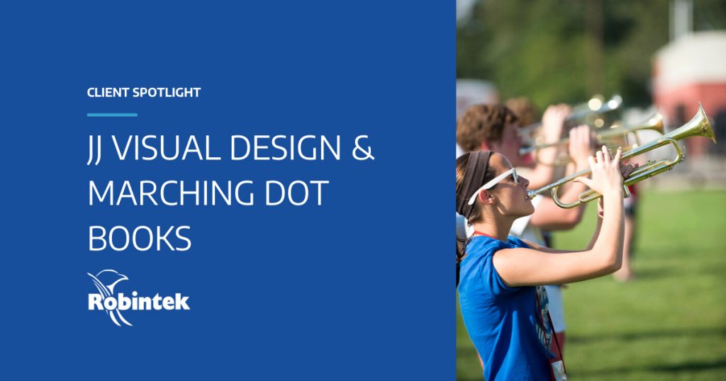 Client Spotlight - JJ Visual Design & Marching Dot Books